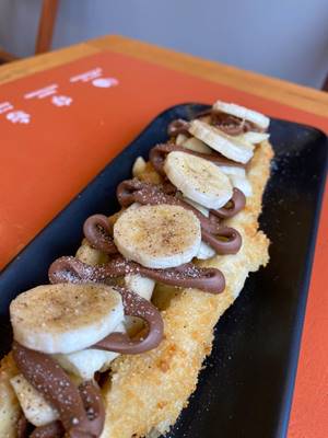 Hot Mania Doce banana com chocolate 1un