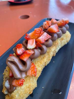 Hot Mania Doce morango com nutella 1un