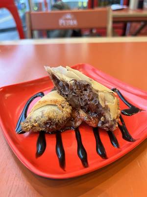 Porção Harumaki Morango com Nutella 2 un