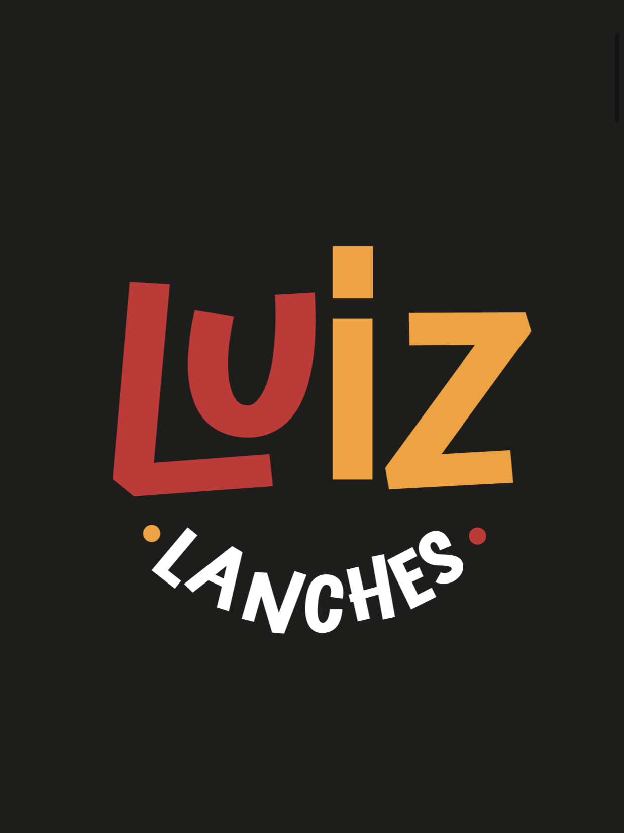 Logo restaurante LUIZ LANCHES