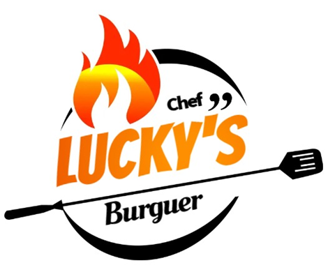 Logo-Hamburgueria - Lucky's Burguer