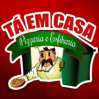 Logo restaurante Pizzaria e Esfiharia Tá em Casa