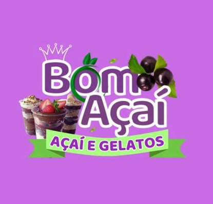 Logo restaurante Bom Açaí e Gelatos Self Service