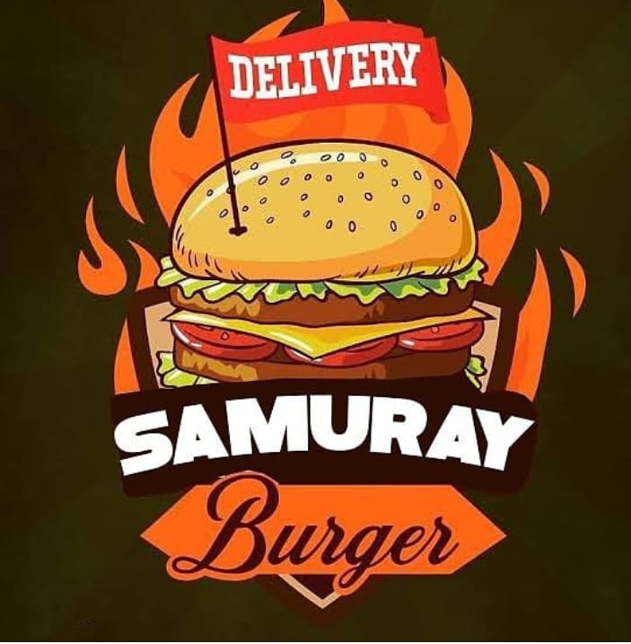 Logo-Hamburgueria - Samuray burguer