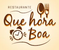 Logo-Restaurante - Que Hora Boa