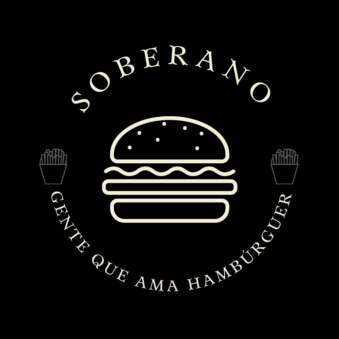 Logo restaurante Soberano Hamburgueria