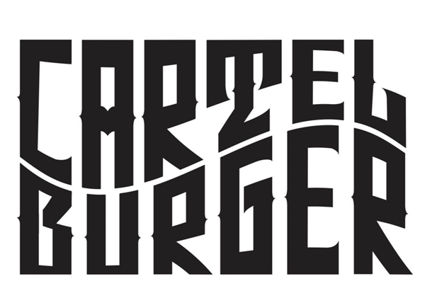 Logo restaurante cupom cartel burguer