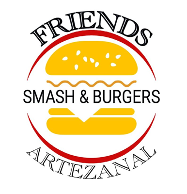 Logo restaurante Friends Smash & Burgers