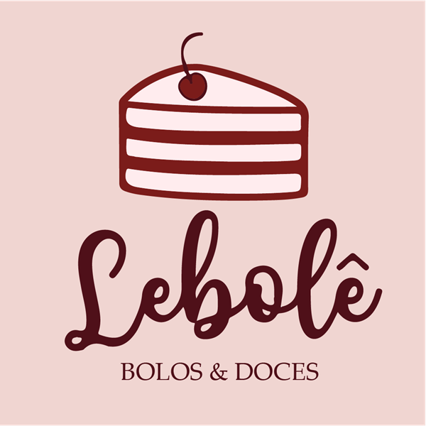 Logo restaurante Lebolê Bolos e Doces