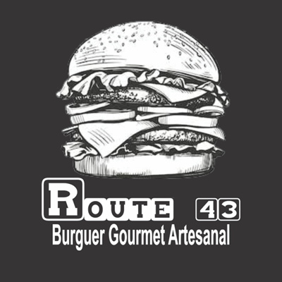 Logo restaurante Route 43 - Hambúrguer Gourmet Artesanal