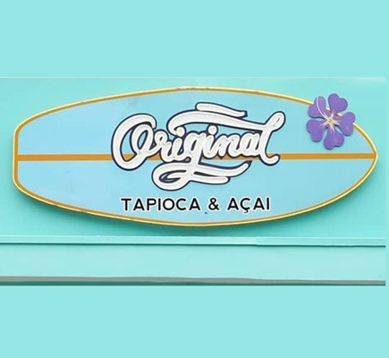 Logo restaurante Original Tapioca & Açai