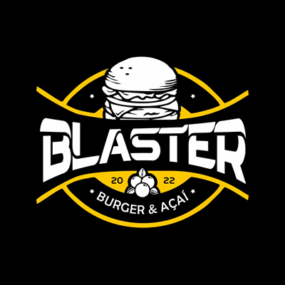 Logo-Hamburgueria - Blaster Burger&Açaí