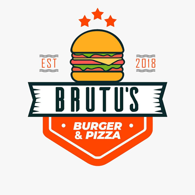 Logo restaurante Brutus Burger e Pizza