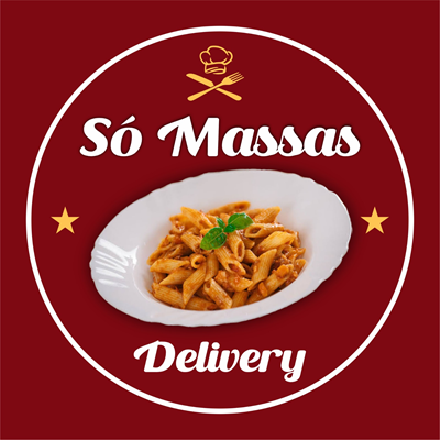 Logo restaurante Só massas delivery