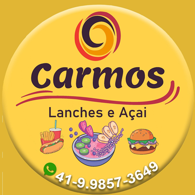 Logo restaurante Carmos Lanches e Açai