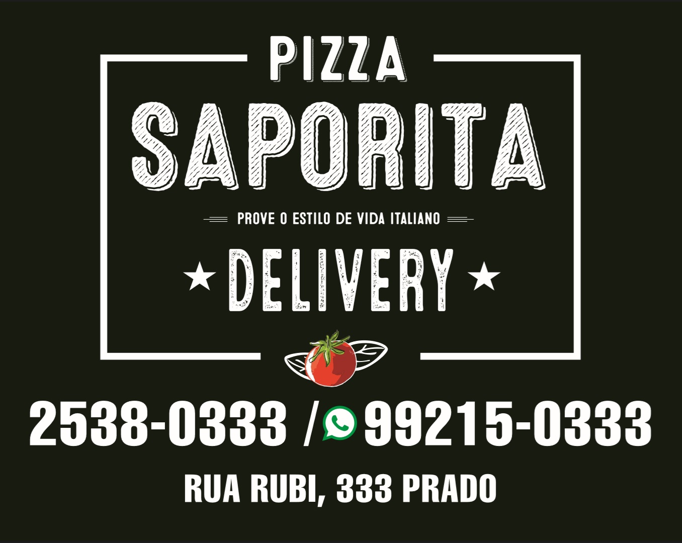 Logo-Pizzaria - SAPORITA PIZZARIA 