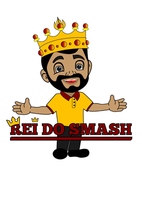 Logo restaurante REI DO SMASH
