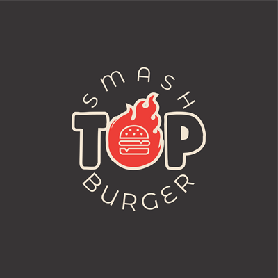 Logo restaurante Top Smash Burger