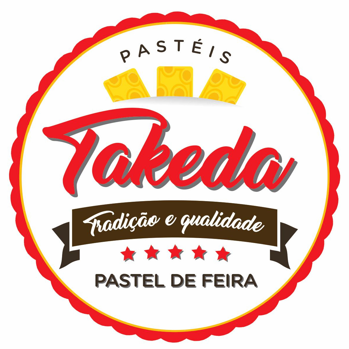 Logo restaurante Estamos no ifood! "Pasteis Takeda"
