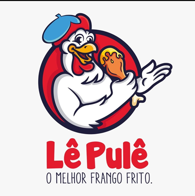 Logo restaurante Lê Pulê Frango Frito