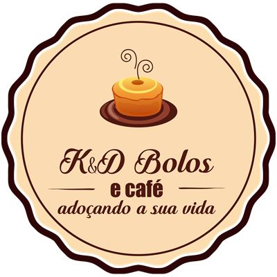 Logo restaurante K&D Bolos e Café