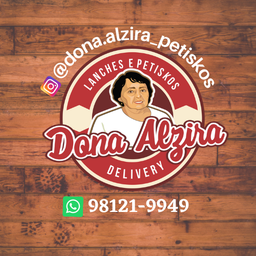 Logo-Fast Food - DONA ALZIRA BAGUETES E BURGERS