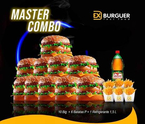 Menu em EX BURGUER COTIA pub & Bar, Cotia