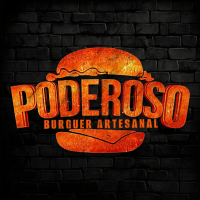 Logo restaurante Poderoso Burguer
