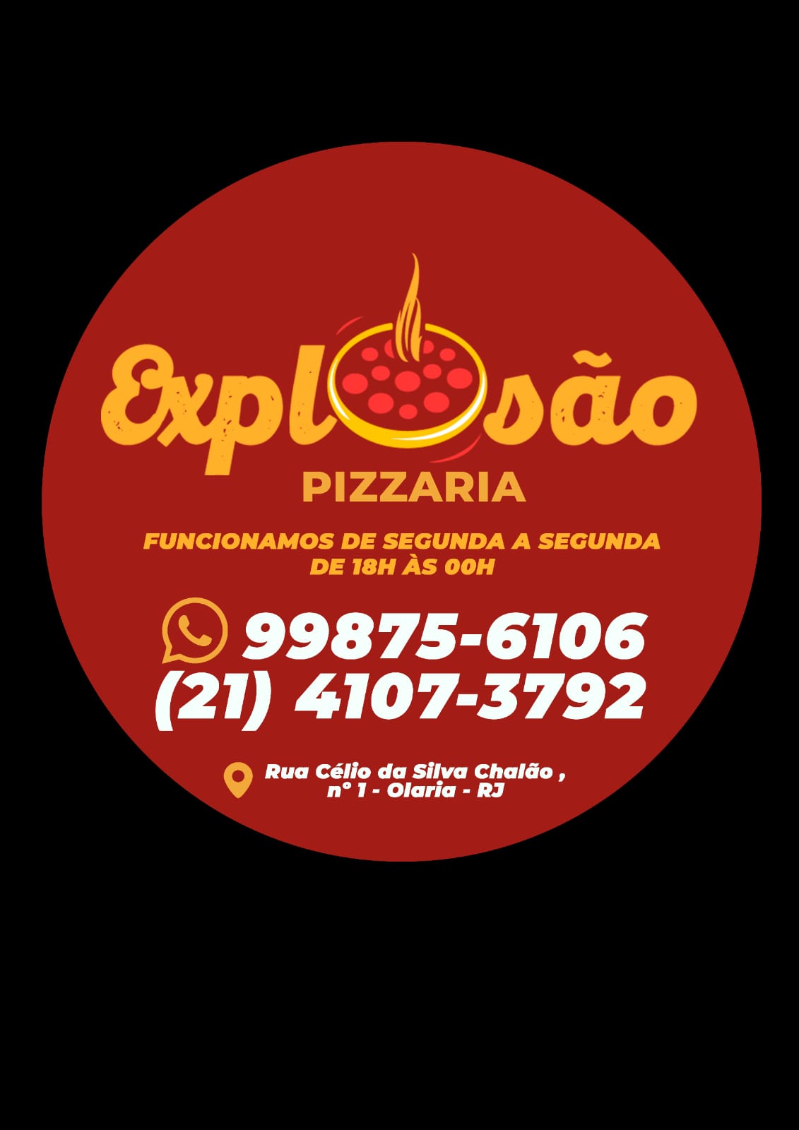 Logo-Pizzaria - PIZZARIA EXPLOSÃO