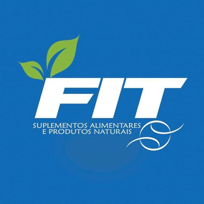 Logo restaurante fit suplementos e produtos naturais