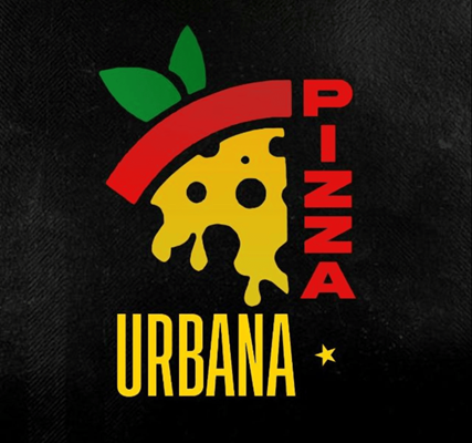 Logo restaurante pizza urbana