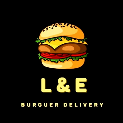 Logo restaurante L&E Burguer Delivery