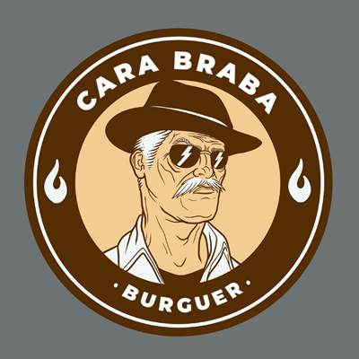 Logo restaurante CARA BRABA BURGER