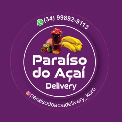 Logo restaurante PARAISO DO AÇÁI