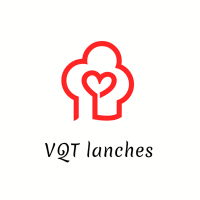 Logo restaurante Vqt lanches...macarrão e Outras Delicias 