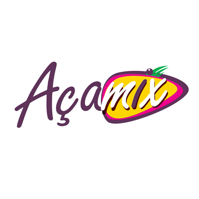 Logo-Loja de Açaí - Açamix Açai