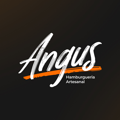 Logo restaurante Angus Hamburgueria Artesanal