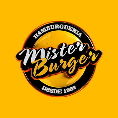 Logo-Lanchonete - Mister Burger