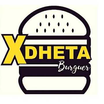 Logo restaurante X Dhéta Burguer