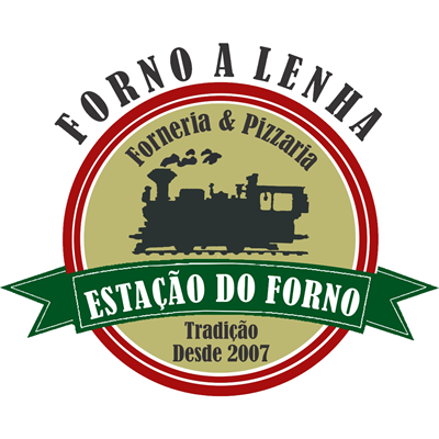 Logo-Pizzaria - Estação do Forno