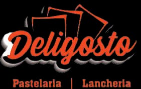 Logo restaurante deligosto pastelaria e lancheria