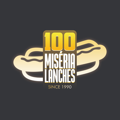 Logo-Lanchonete - 100 Miséria Park