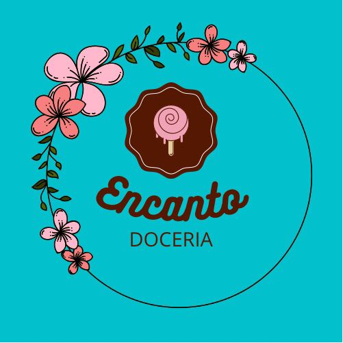 Logo restaurante encanto doceria