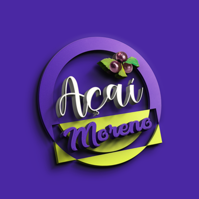 Logo restaurante Açaí do Moreno