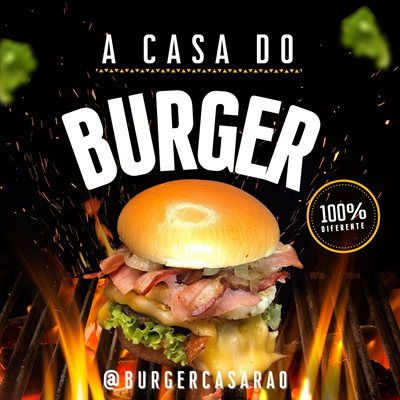 Logo restaurante Burger Casarão