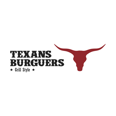Logo restaurante Texans Burguers Redentora