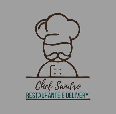 Logo restaurante Chef Sandro restaurante e delivery
