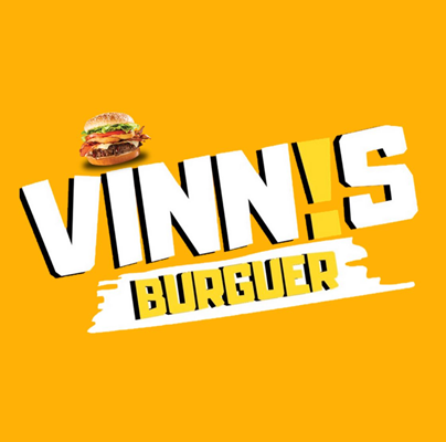 Logo restaurante cupom VINNIS BURGUER