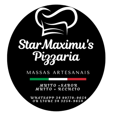 Logo restaurante starmaximus pizzaria