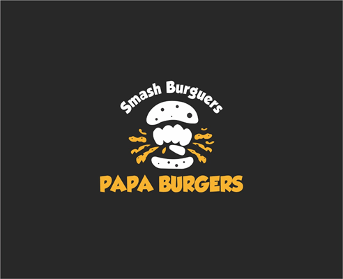Logo-Hamburgueria - Papa burgers